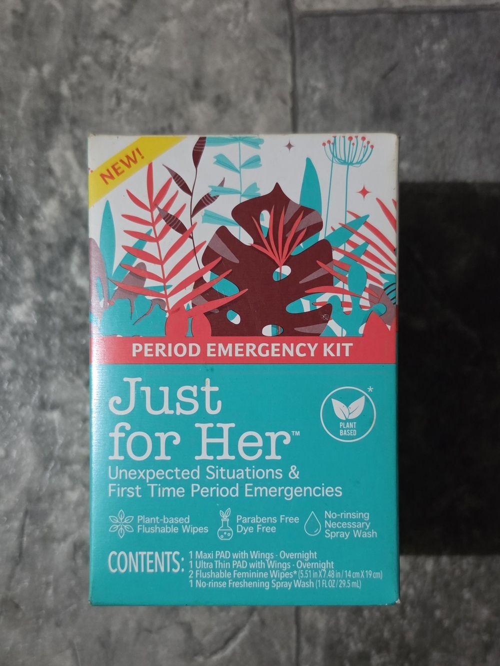 Just For Her Period Emergency Kit BNIB